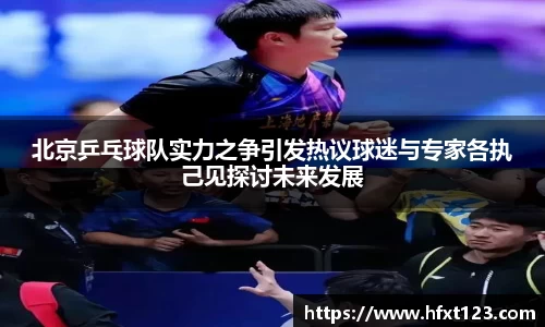 北京乒乓球队实力之争引发热议球迷与专家各执己见探讨未来发展